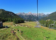 04 Aperta in agosto la seggiovia, ne approfittiamo per salire al Montebello-Terrazza Salomon